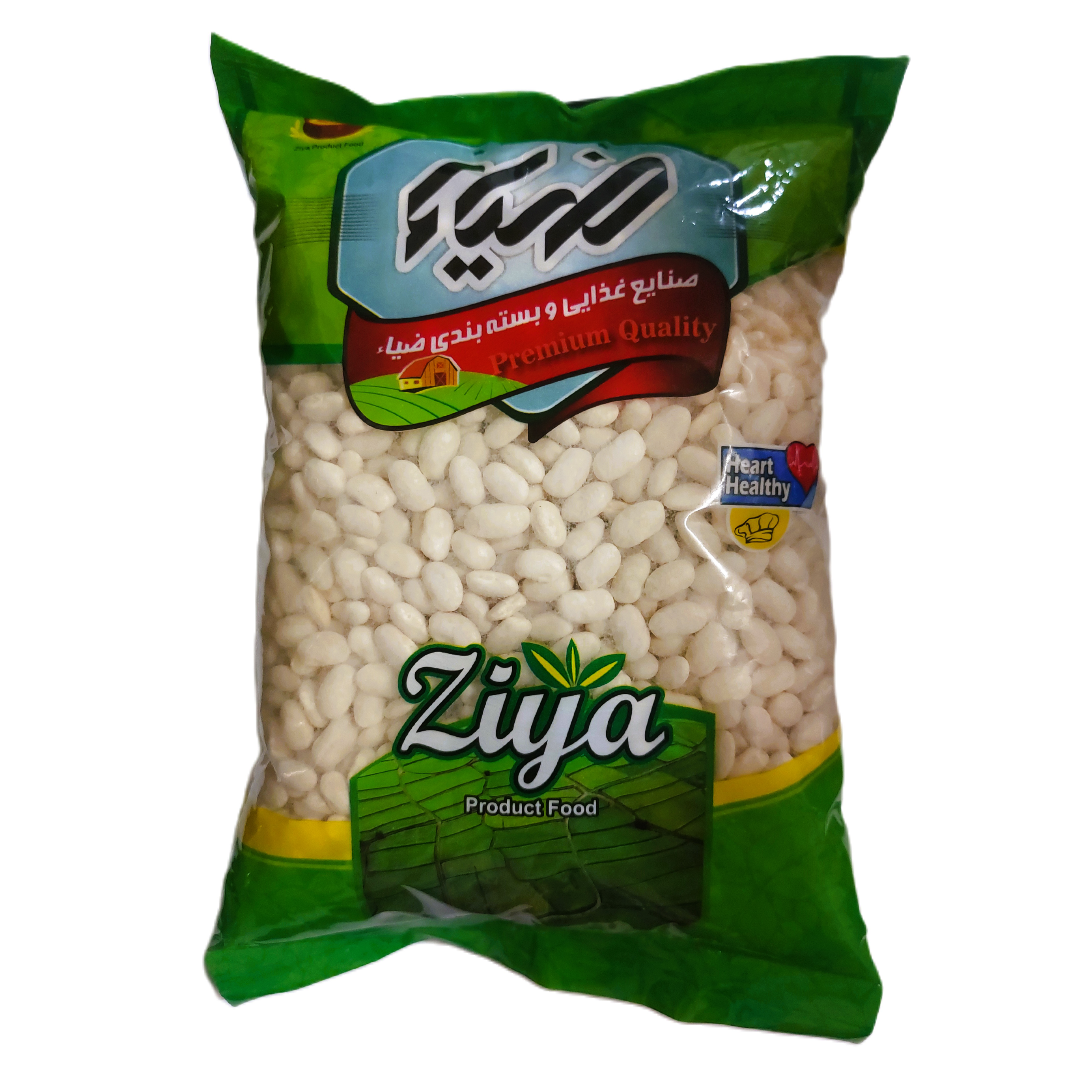لوبیا سفید 700 گرم ضیاء بسته ۴۰ عددی