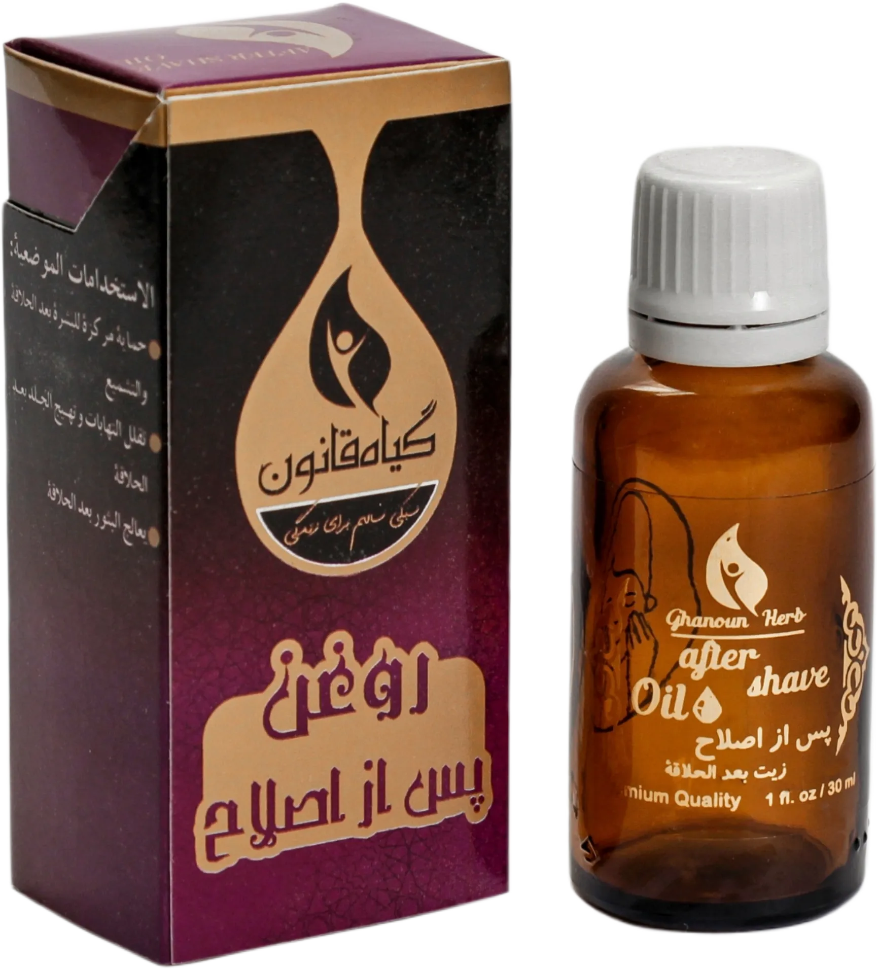 روغن پس از اصلاح 30 سی سی قانون پک 12 عددی