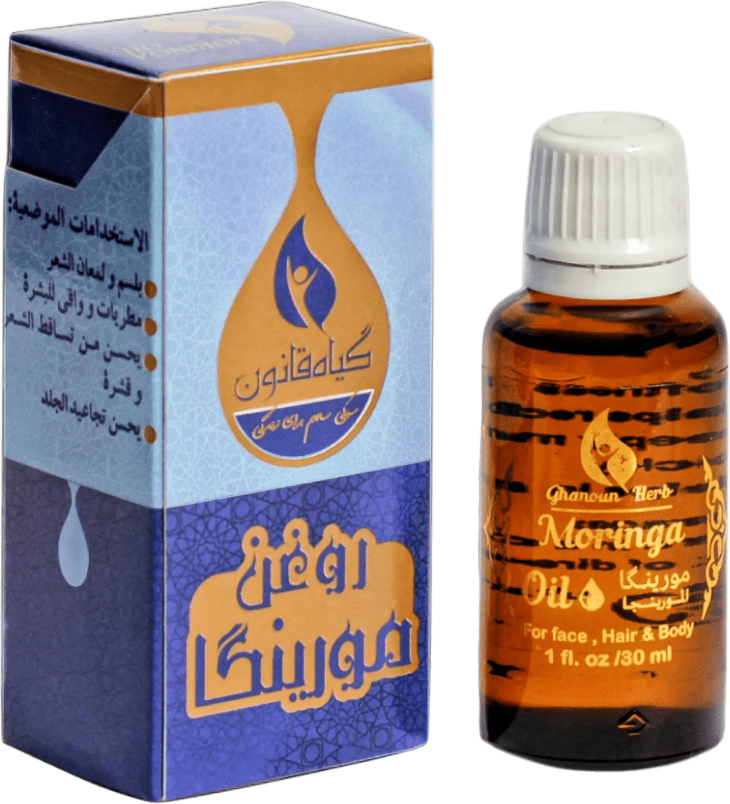 روغن مورینگا 30 سی سی قانون پک 12 عددی