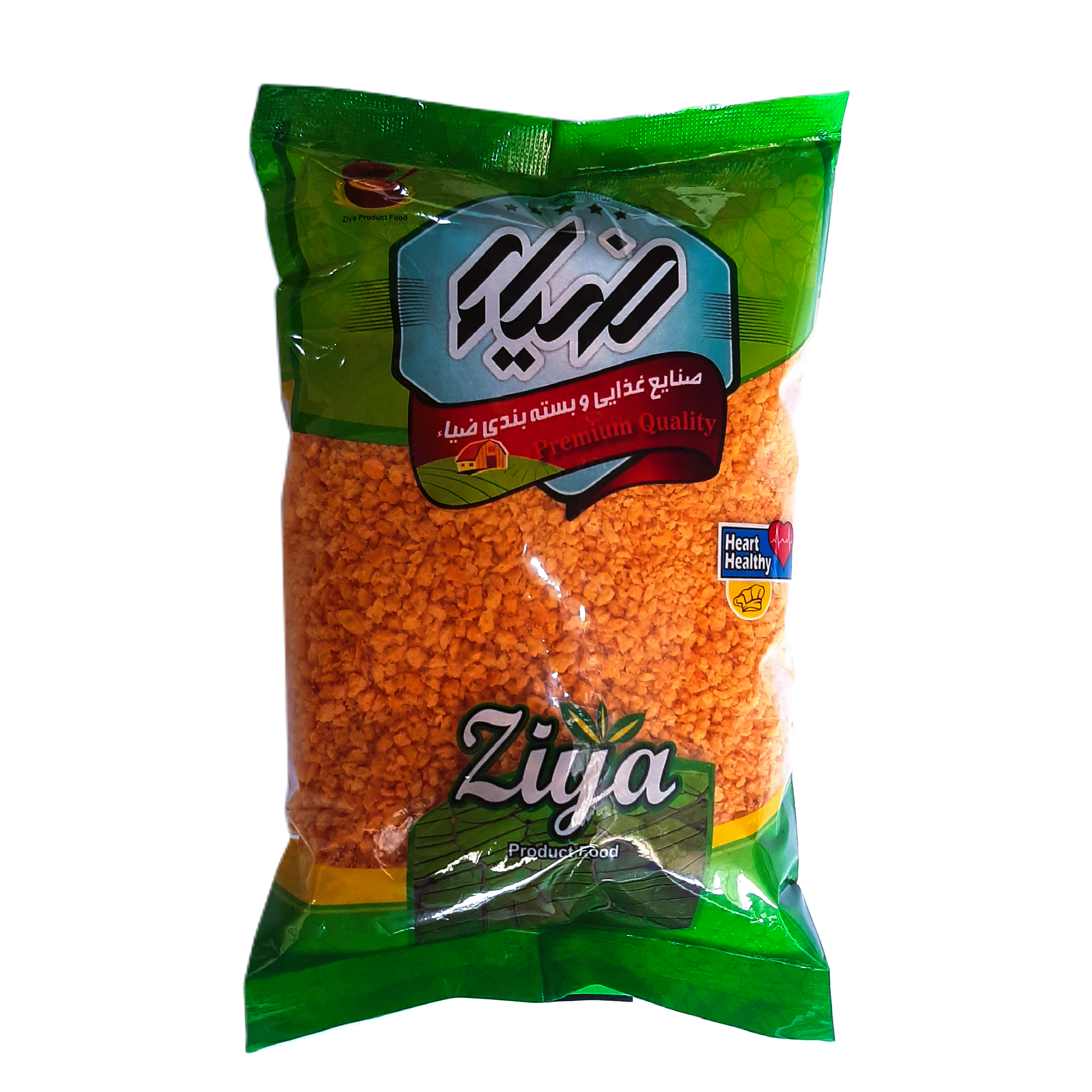 آرد سوخاری  نارنجی  250 گرم ضیاء بسته ۴۰ عددی